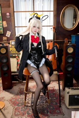 (Collezione online)  Welfare Girl Jiuqi Meow “The Smiling Professor Bunny Girl” VIP Exclusive (39p)