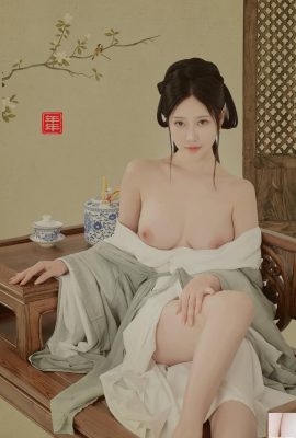 (Collezione online)  Welfare Girl Nnian”The Immortal Magnolia in the Painting” VIP Exclusive (31P)