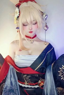 (Collezione Internet) Yamisung Cosplay Yoimiya – Genshin Impact (51p)
