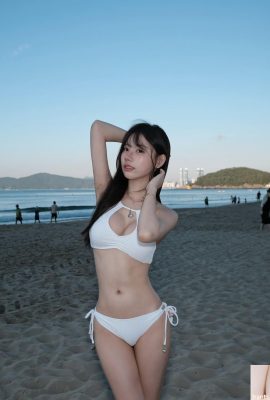 Il dolce sorriso di “Yixuan” è così affascinante, il suo tenero corpo bianco è una festa per gli occhi (10P)