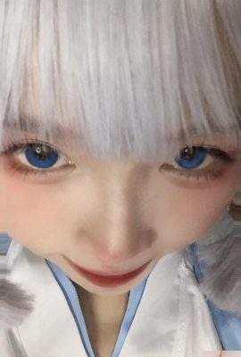 (Collezione online) Cosplay DreamlikeUwU Ayaka Kamisato Kendo – Genshin Impact (33P)