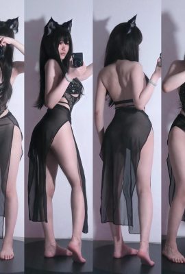 (Collezione online) Takahashi Chirin – gli ultimi tre set di drago magico + giacca nera + garza nera scavata divertente (100P)