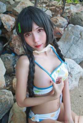(raccolta on-line)  Welfare Girl lMusicl《Miyu Bikini》Immagine benessere VIP (42P)