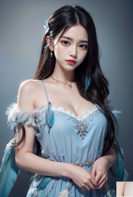 ★PATREON★ (AI Kaori) Set 1 – Indumento intimo blu