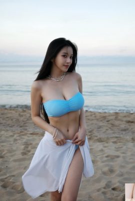 La bella ragazza dagli occhi grandi “Cai Ruixue” ha dei solchi profondi sul petto e i suoi seni sono così grandi che stanno per traboccare (10P)